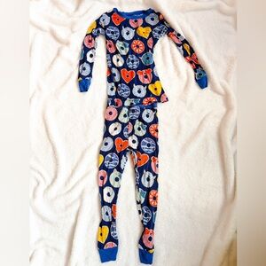 Little Sleepies 2 Piece PJs - 3T Donut Monster print